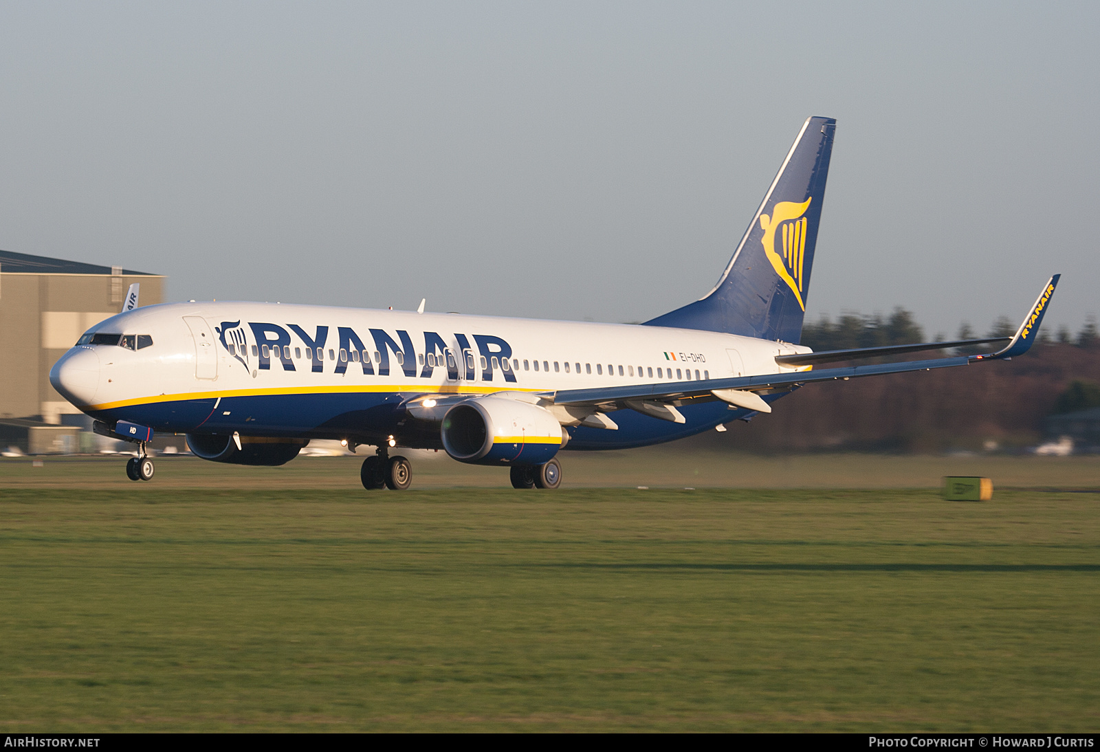 Aircraft Photo of EI-DHD | Boeing 737-8AS | Ryanair | AirHistory.net #233689