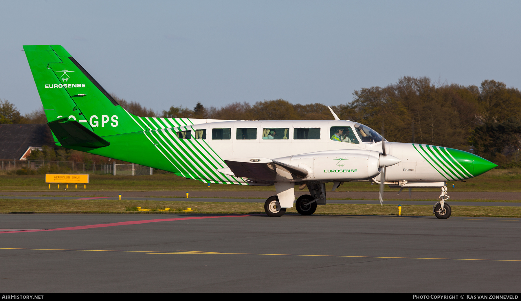 Aircraft Photo of OO-GPS | Cessna 404 Titan II | Eurosense | AirHistory.net #233707