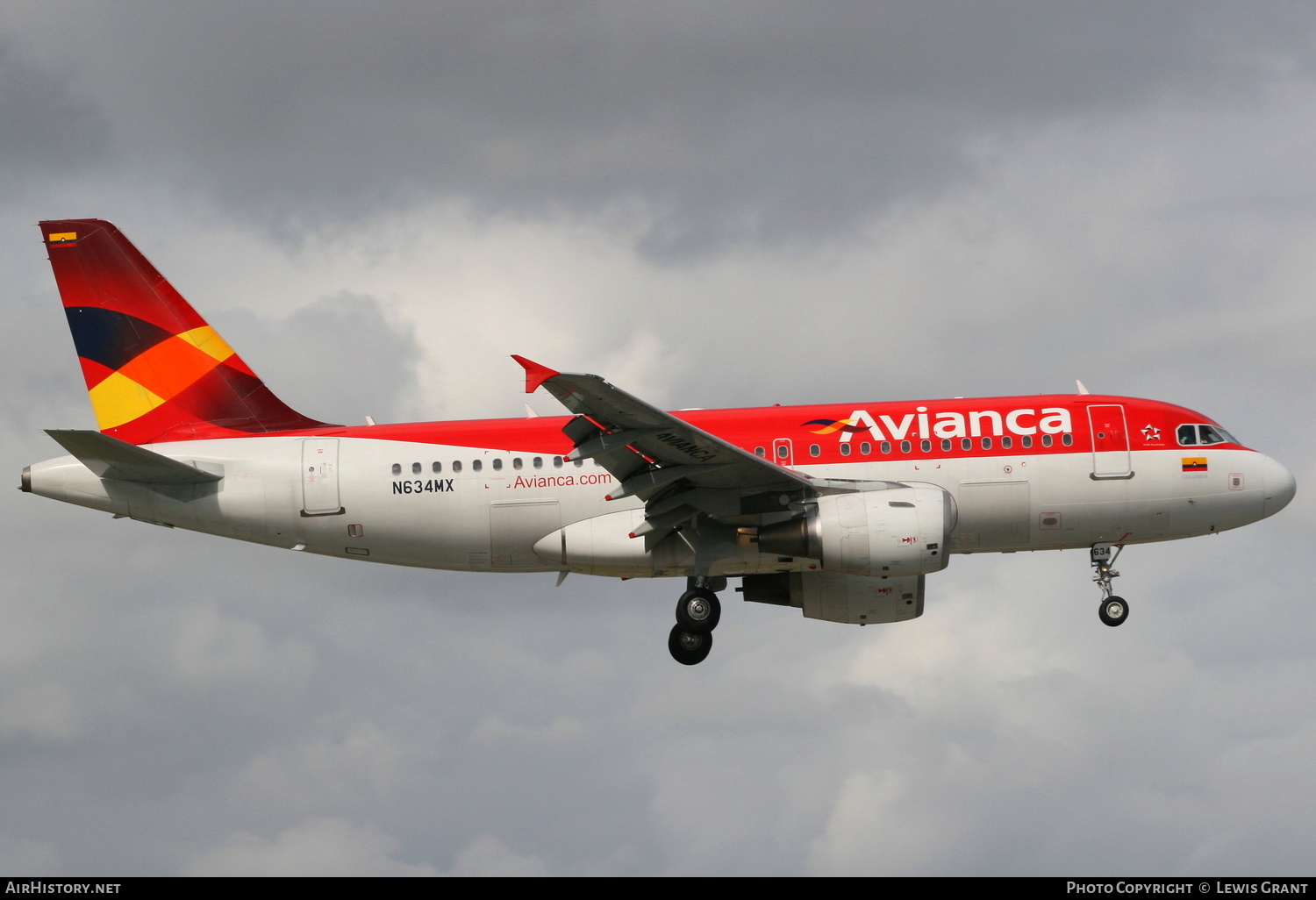 Aircraft Photo of N634MX | Airbus A319-112 | Avianca | AirHistory.net #233711