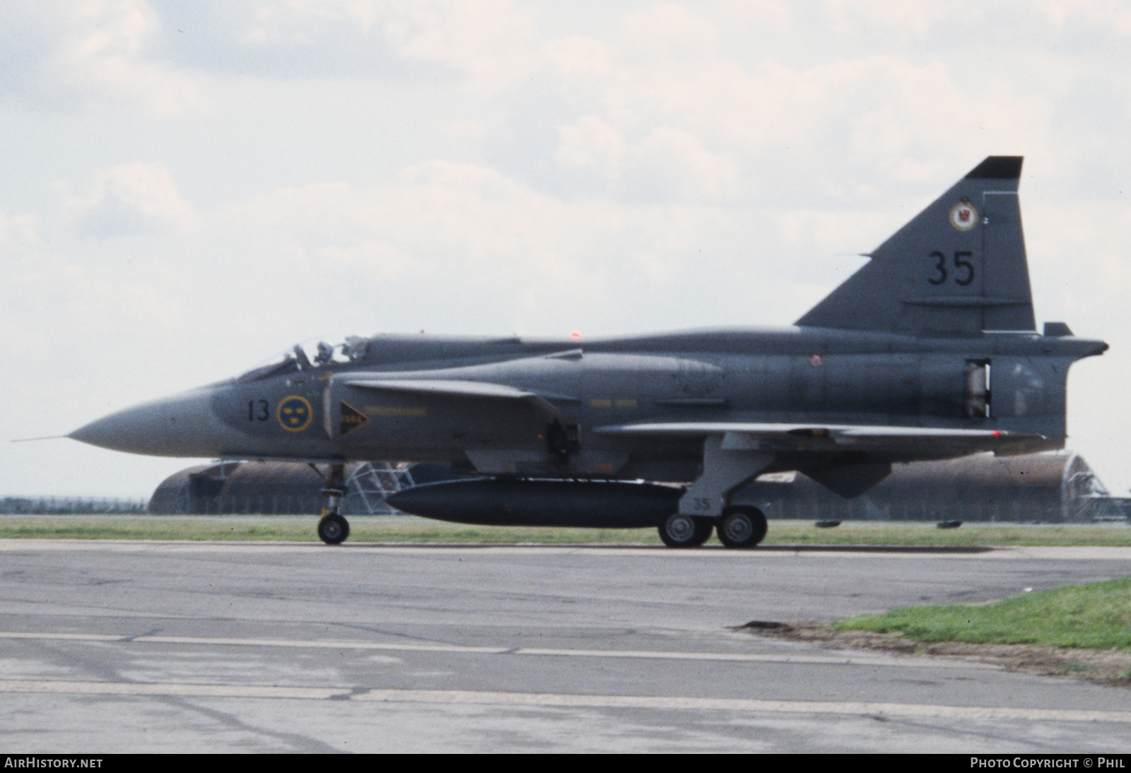 Aircraft Photo of 37375 | Saab JA37 Viggen | Sweden - Air Force | AirHistory.net #233723