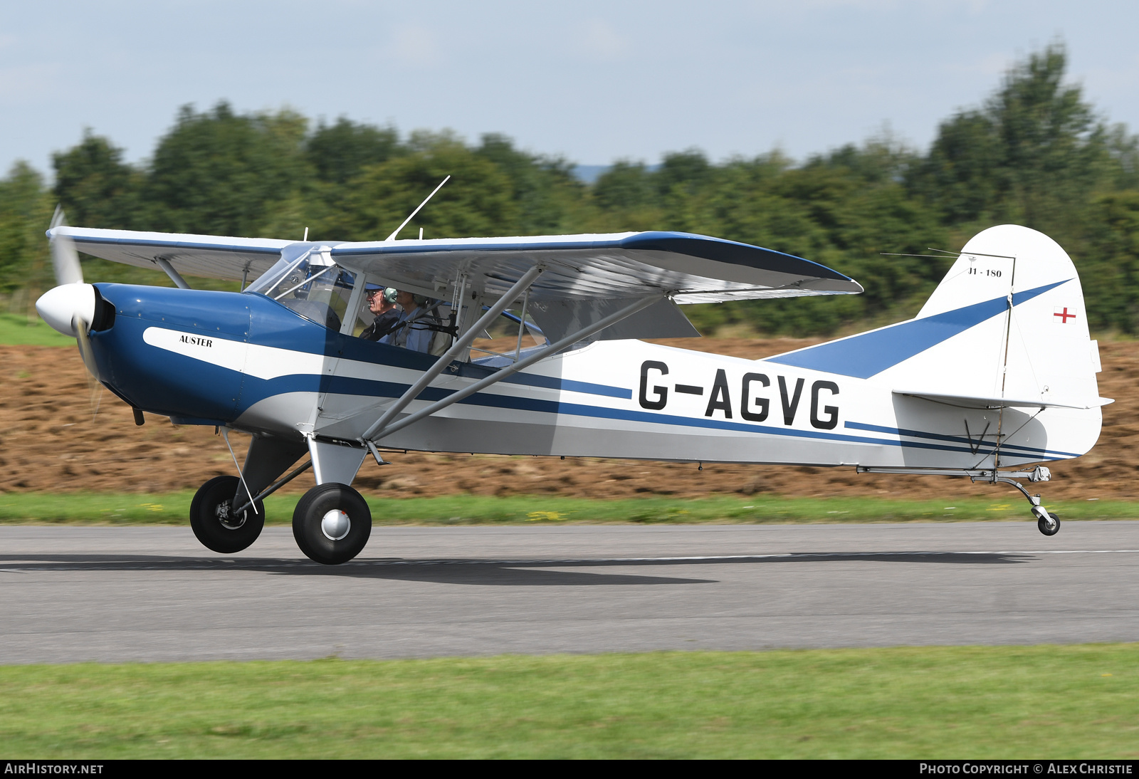 Aircraft Photo of G-AGVG | Auster J-1/O-360 Autocrat | AirHistory.net #233724