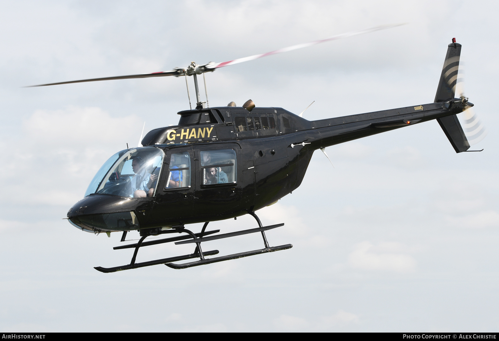 Aircraft Photo of G-HANY | Bell AB-206B-3 JetRanger III | AirHistory.net #233743