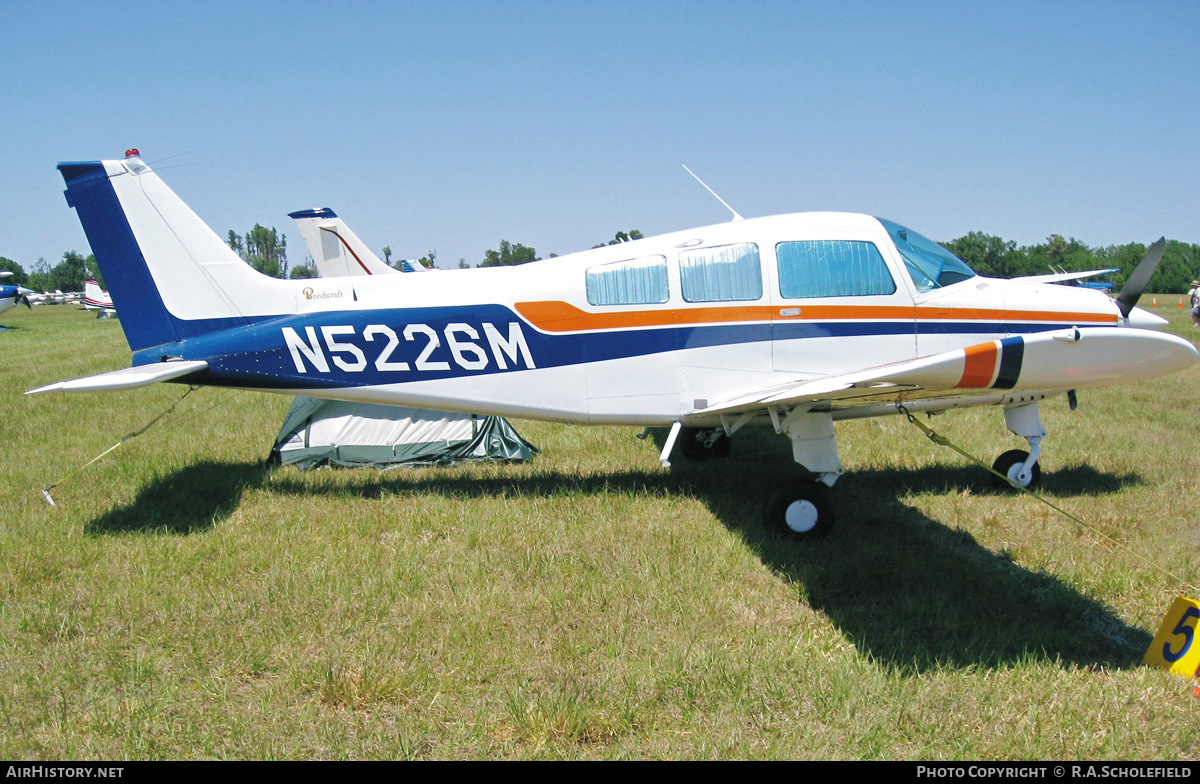 Aircraft Photo of N5226M | Beech C23 Sundowner 180 | AirHistory.net #233758