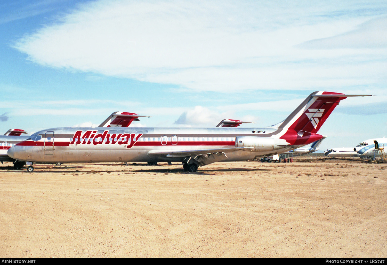 Aircraft Photo of N8925E | McDonnell Douglas DC-9-31 | Midway Airlines | AirHistory.net #233778