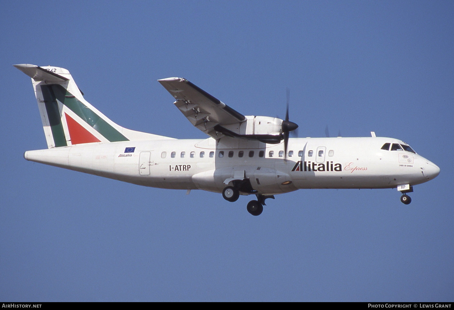 Aircraft Photo of I-ATRP | ATR ATR-42-300 | Alitalia Express | AirHistory.net #233801