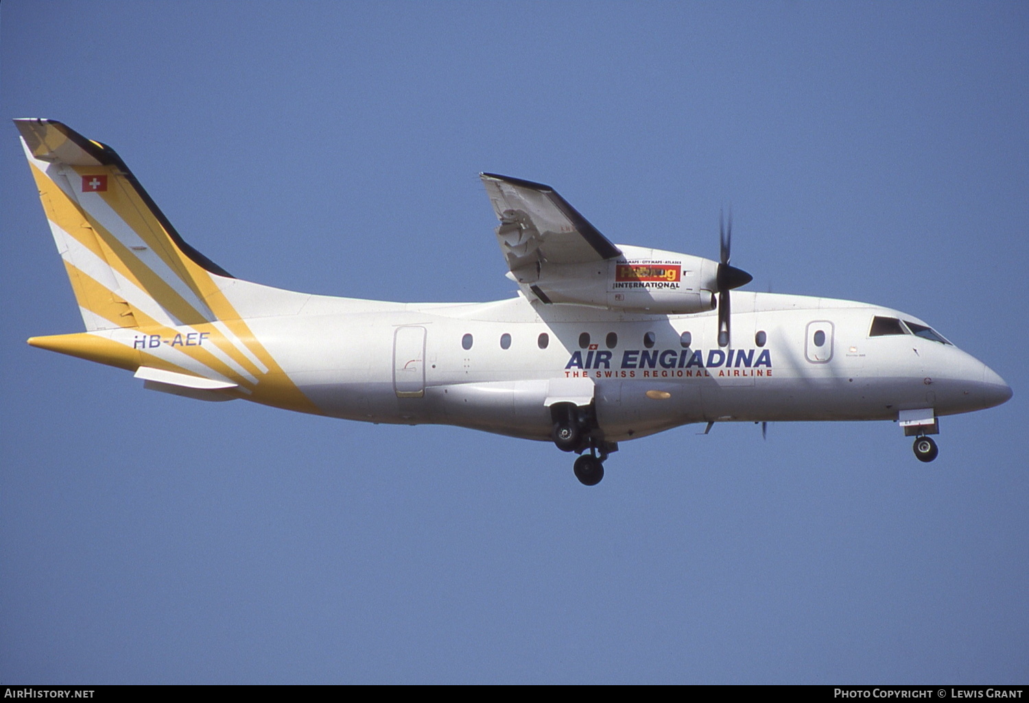 Aircraft Photo of HB-AEF | Dornier 328-110 | Air Engiadina | AirHistory.net #233809