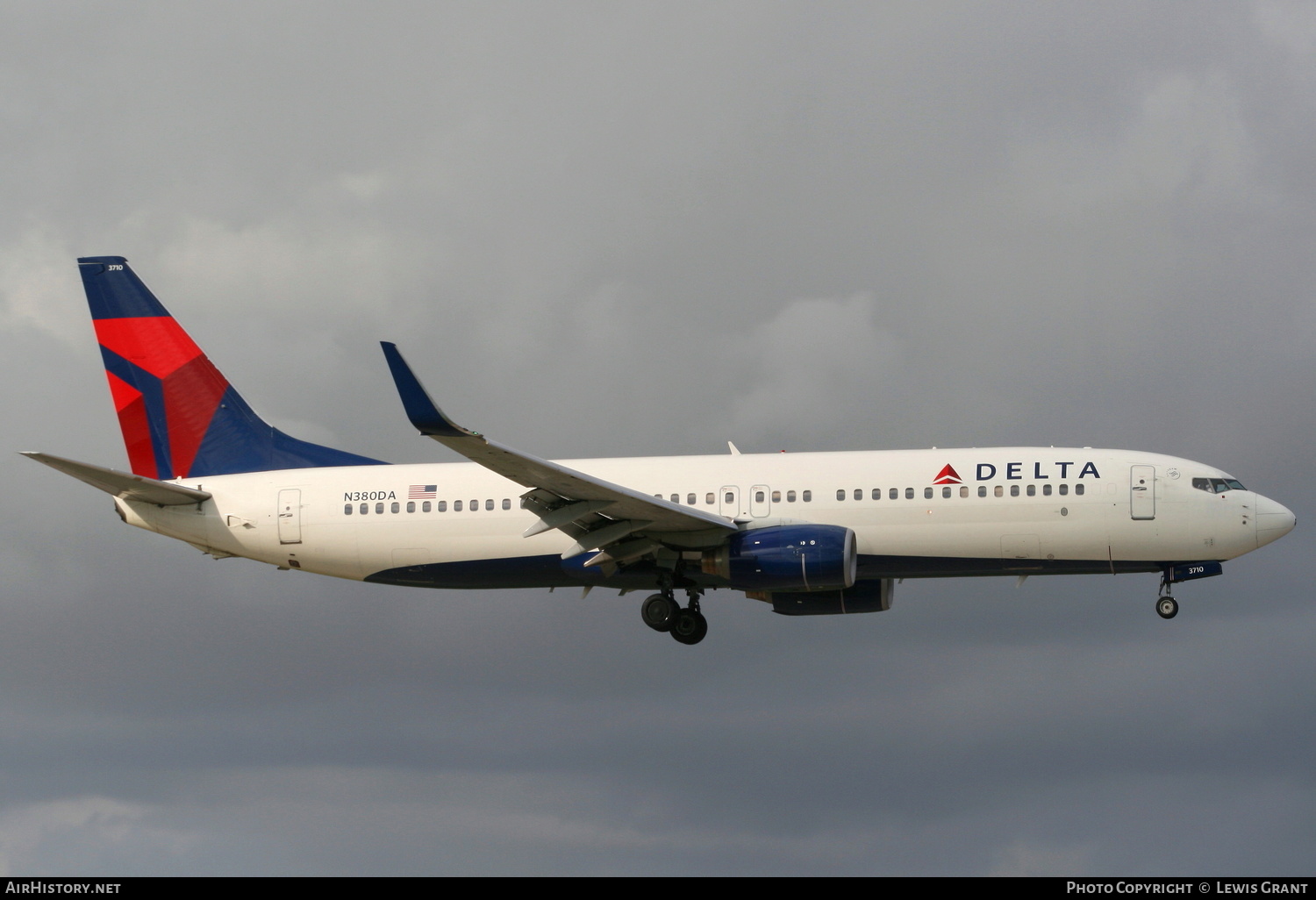 Aircraft Photo of N380DA | Boeing 737-832 | Delta Air Lines | AirHistory.net #233814