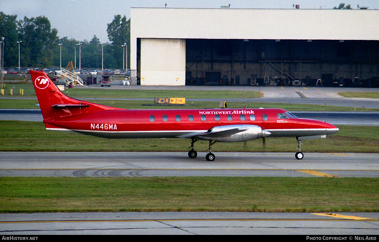 Aircraft Photo of N446MA | Fairchild SA-227AC Metro III | Northwest Airlink | AirHistory.net #233834