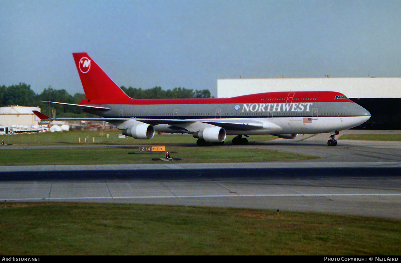 Aircraft Photo of N662US | Boeing 747-451 | Northwest Airlines | AirHistory.net #233835