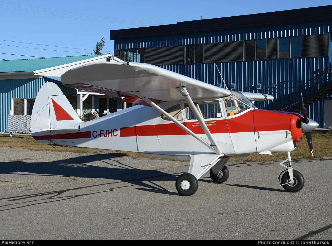 Aircraft Photo of C-FJHC | Piper PA-22-135 Tri-Pacer | AirHistory.net #233839