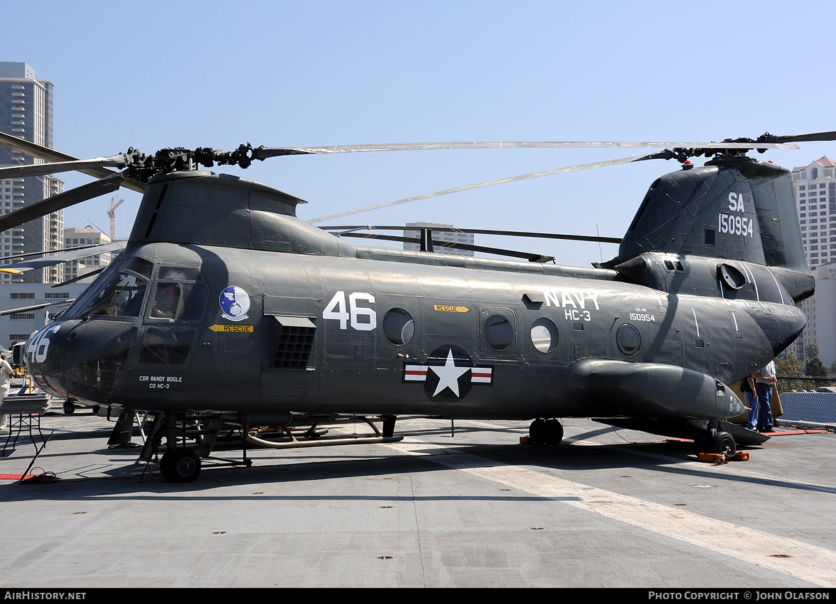 Aircraft Photo of 150954 | Boeing Vertol HH-46D Sea Knight | USA - Navy | AirHistory.net #233841