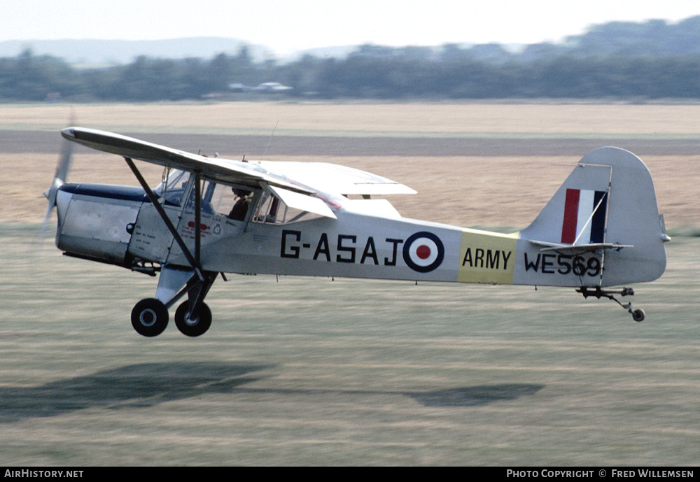 Aircraft Photo of G-ASAJ / WE569 | Beagle A-61 Terrier 2 | UK - Army | AirHistory.net #233851