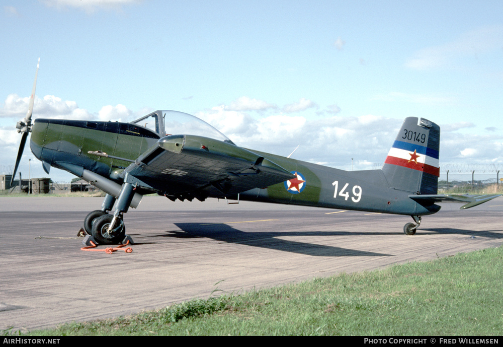 Aircraft Photo of G-BRXK / 30149 | Soko P-2 Kraguj | Yugoslavia - Air Force | AirHistory.net #233860