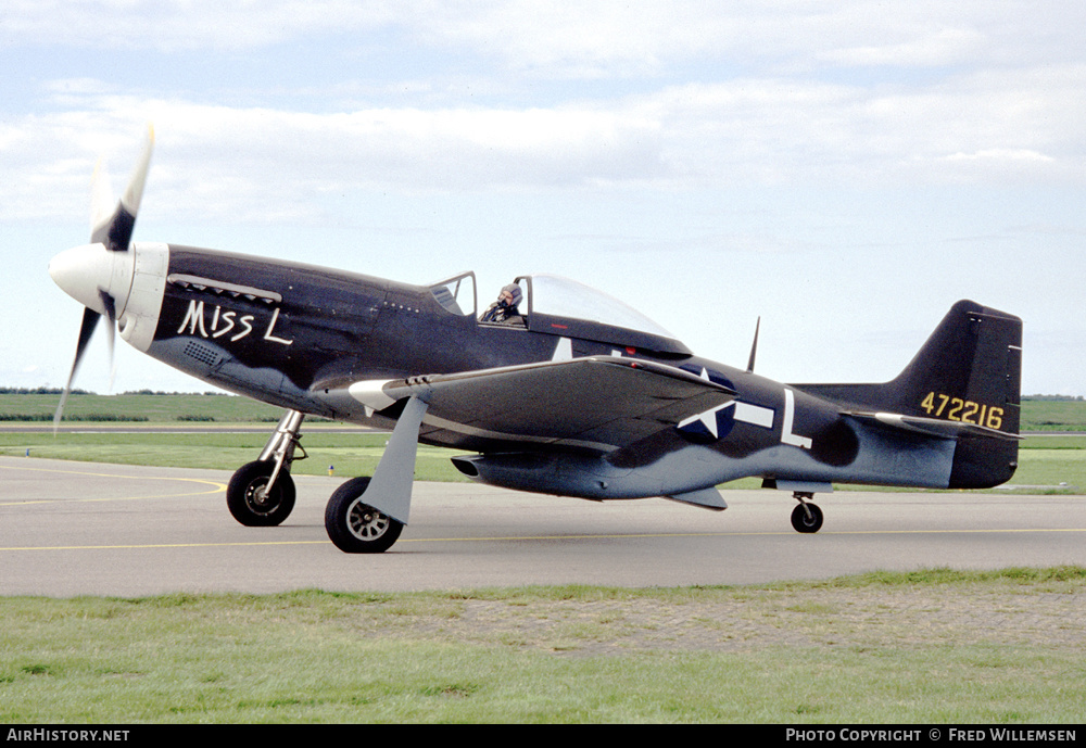 Aircraft Photo of G-BIXL / 472216 | North American P-51D Mustang | USA - Air Force | AirHistory.net #233861