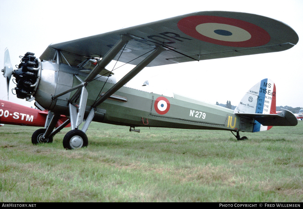 Aircraft Photo of OO-MOR / N315MS / 279 | Morane-Saulnier MS-317 | France - Air Force | AirHistory.net #233865