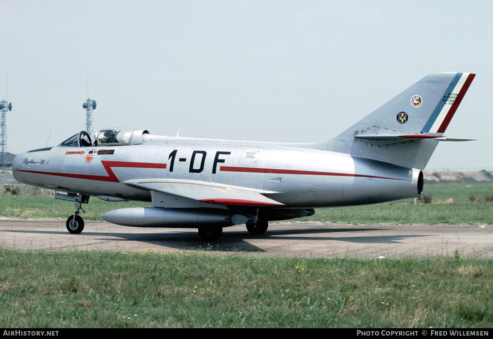 Aircraft Photo of F-AZDF / 315 | Dassault MD-454 Mystere IV A | France - Air Force | AirHistory.net #233866