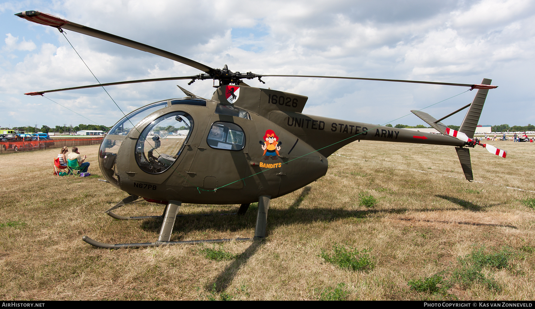 Aircraft Photo of N67PB / 16026 | Hughes OH-6A Cayuse (369A) | USA - Army | AirHistory.net #233875