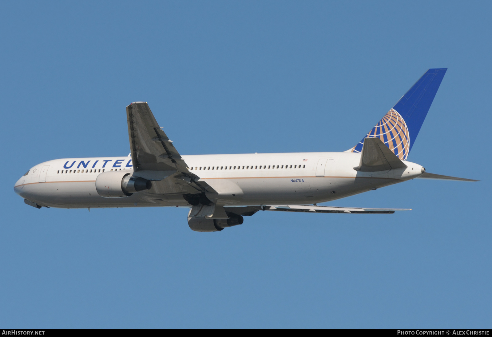Aircraft Photo of N647UA | Boeing 767-322/ER | United Airlines | AirHistory.net #233886