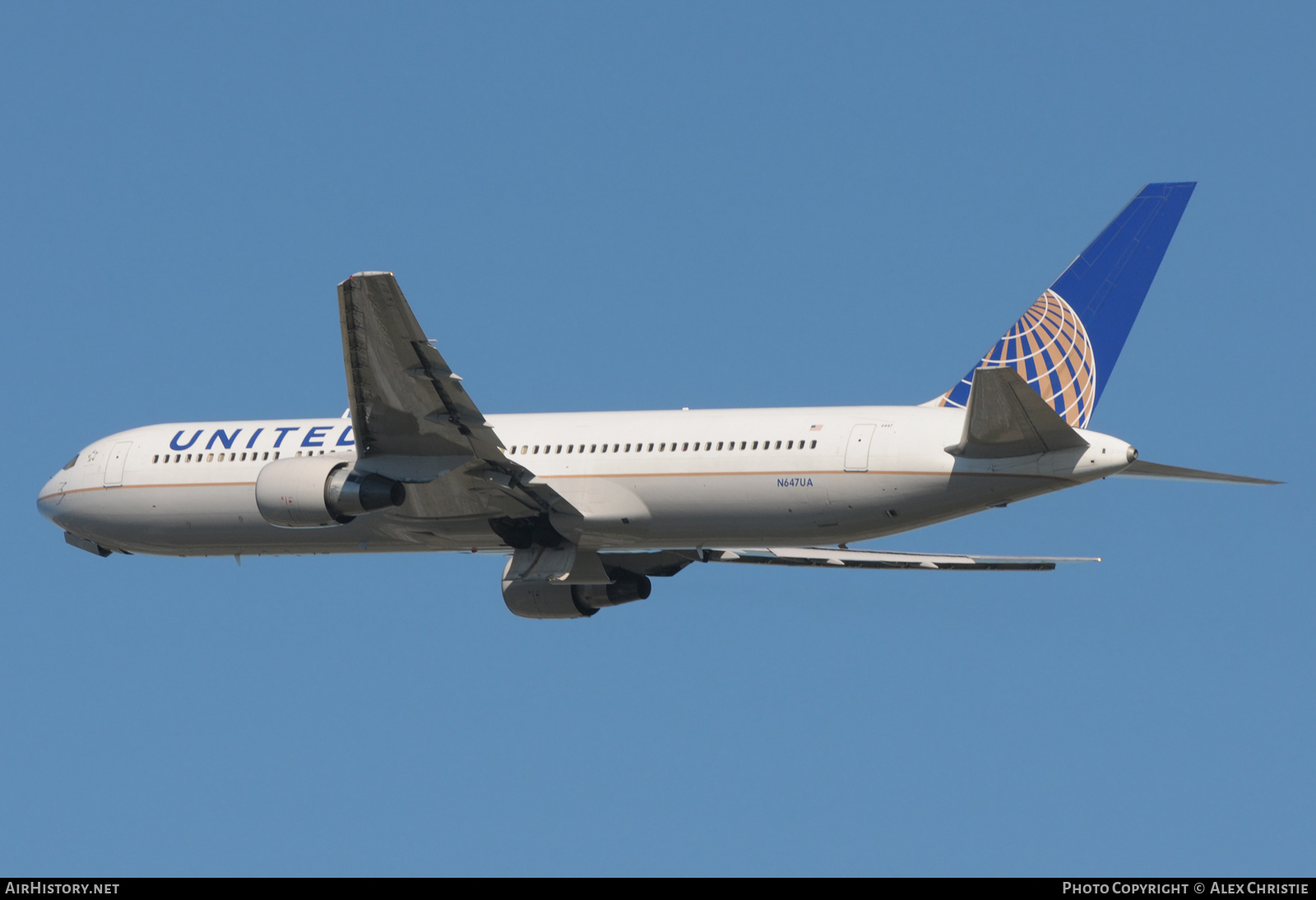 Aircraft Photo of N647UA | Boeing 767-322/ER | United Airlines | AirHistory.net #233886