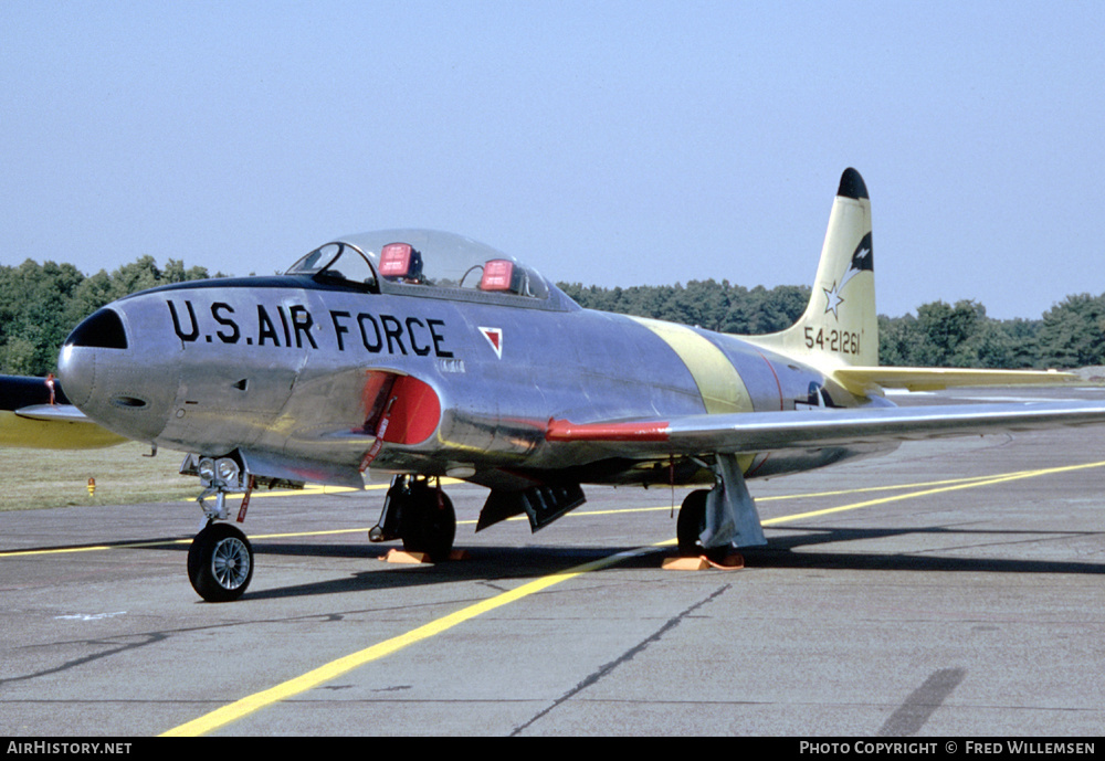 Aircraft Photo of N33VC / 54-21261 | Canadair T-33AN Silver Star 3 | USA - Air Force | AirHistory.net #233887