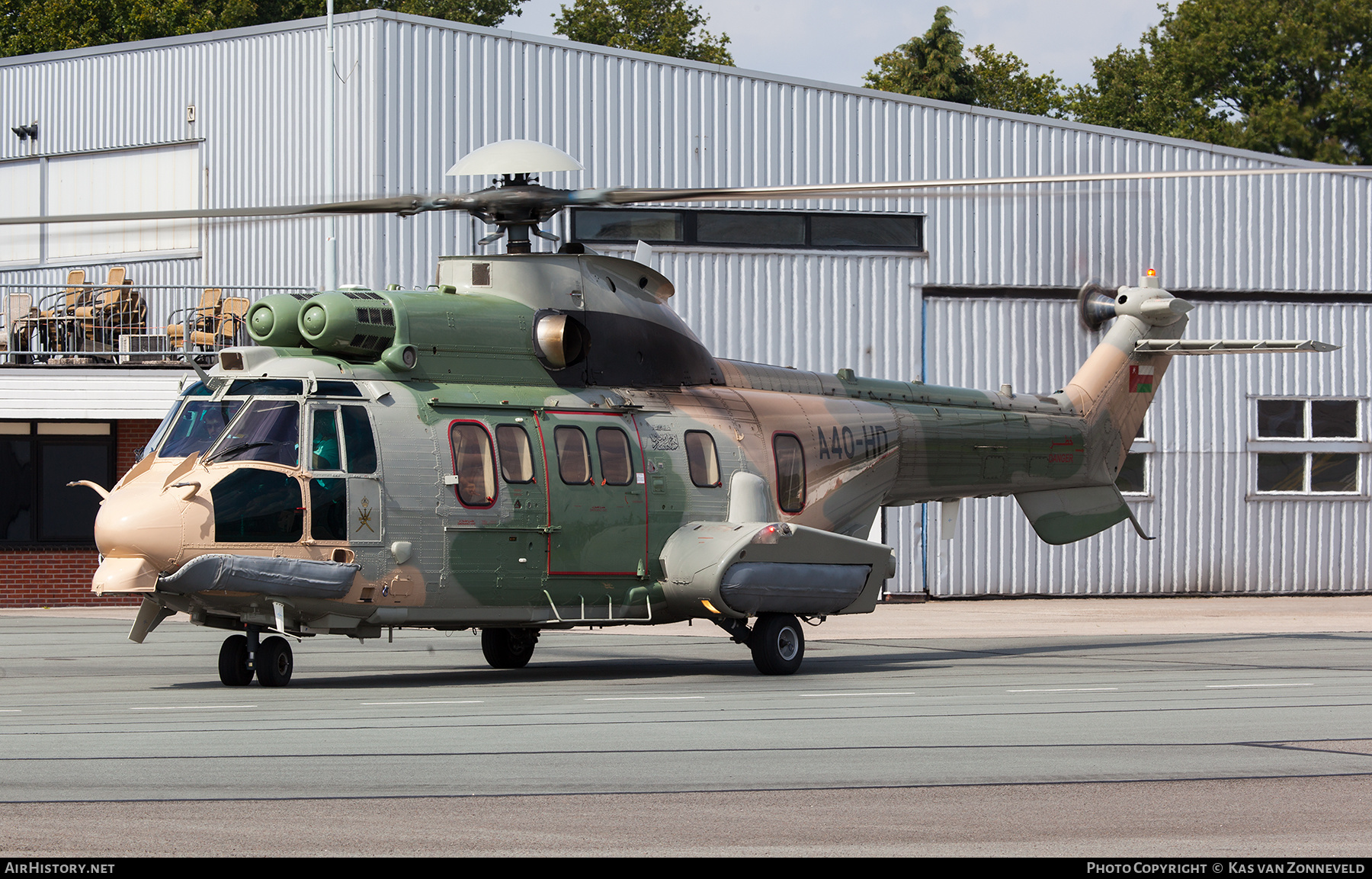 Aircraft Photo of A4O-HD | Eurocopter EC-225LP Super Puma Mk2+ | Oman Royal Flight | AirHistory.net #233964