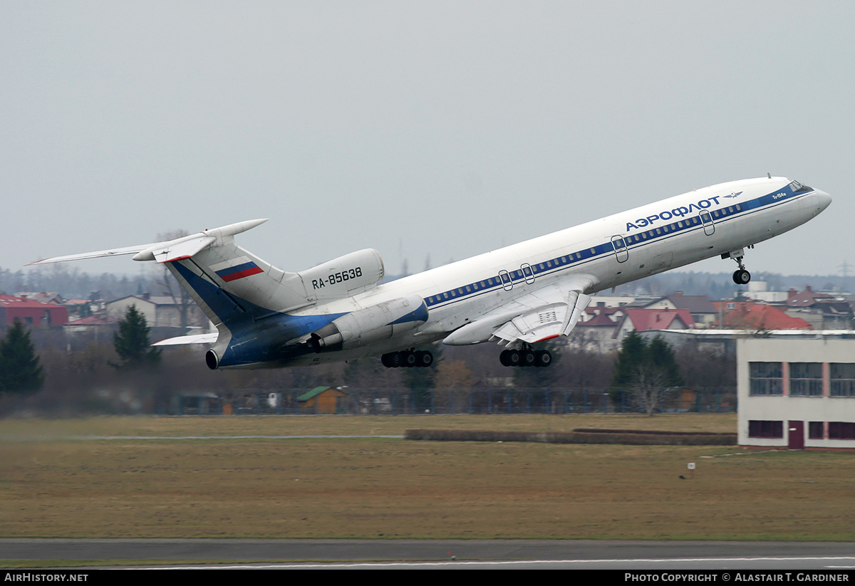 Aircraft Photo of RA-85638 | Tupolev Tu-154M | Aeroflot | AirHistory.net #233967