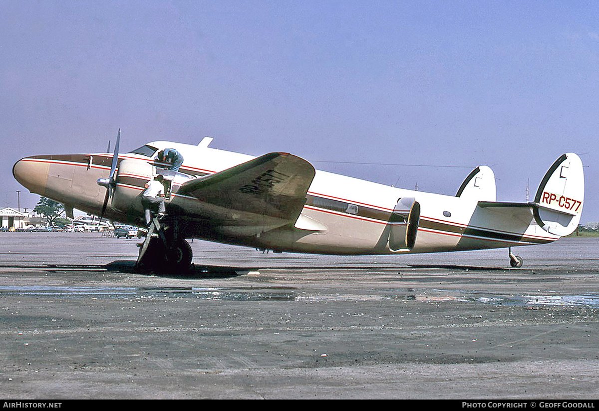 Aircraft Photo of RP-C577 | Lear Learstar I | AirHistory.net #233969