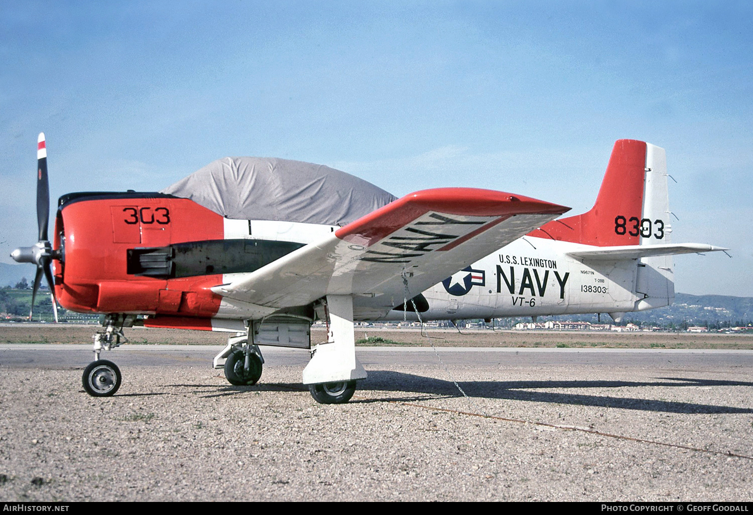 Aircraft Photo of N9671N / 138303 | North American T-28B Trojan | USA - Navy | AirHistory.net #233974