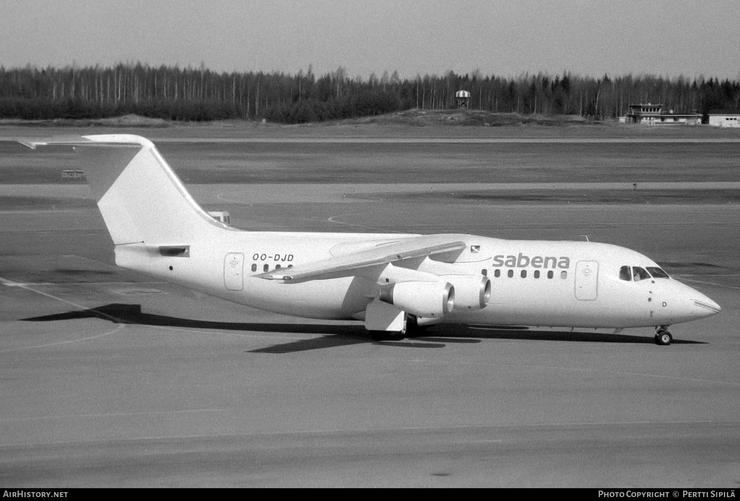 Aircraft Photo of OO-DJD | British Aerospace BAe-146-200A | Sabena | AirHistory.net #233979