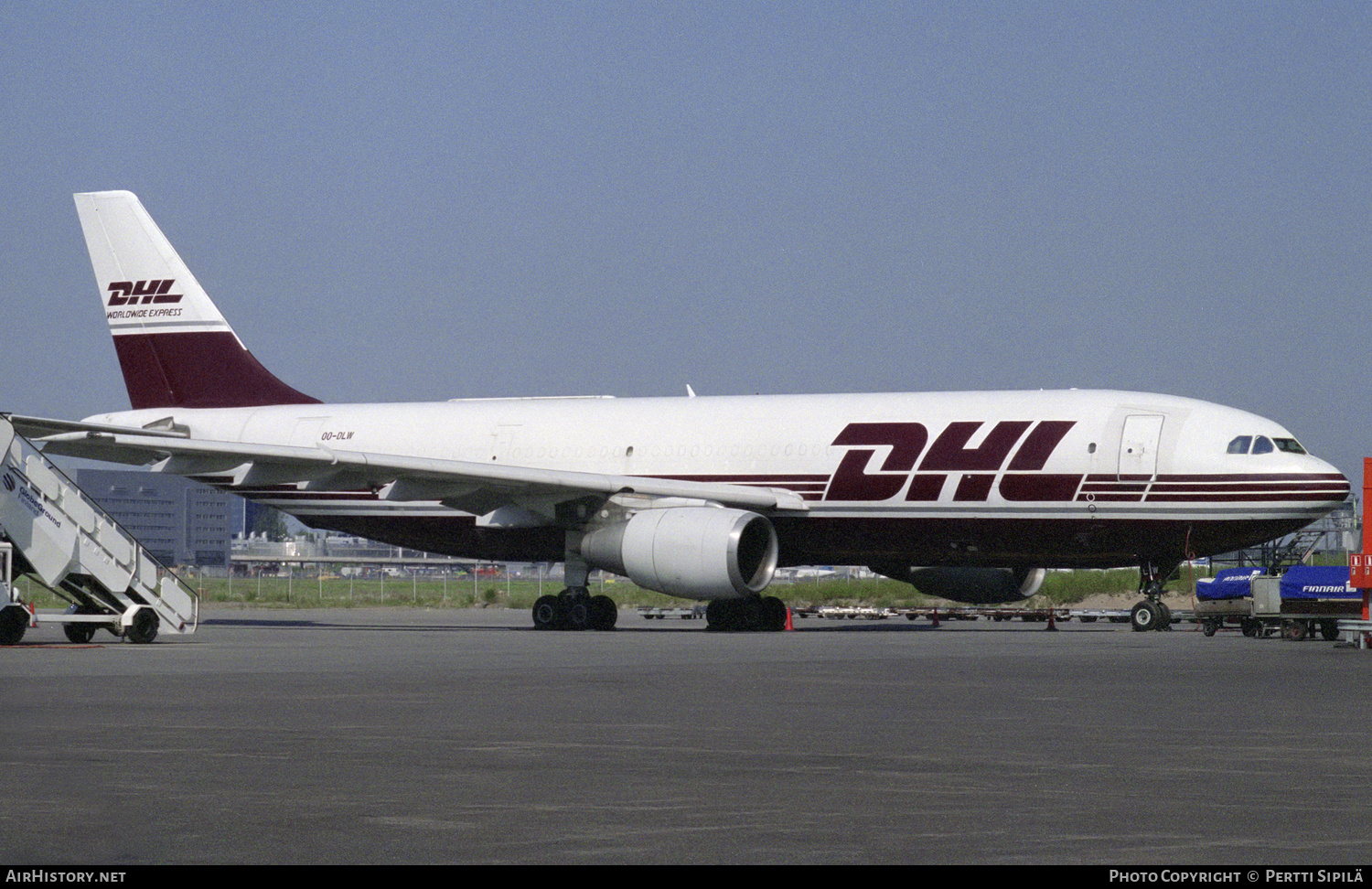 Aircraft Photo of OO-DLW | Airbus A300B4-203(F) | DHL Worldwide Express | AirHistory.net #233982