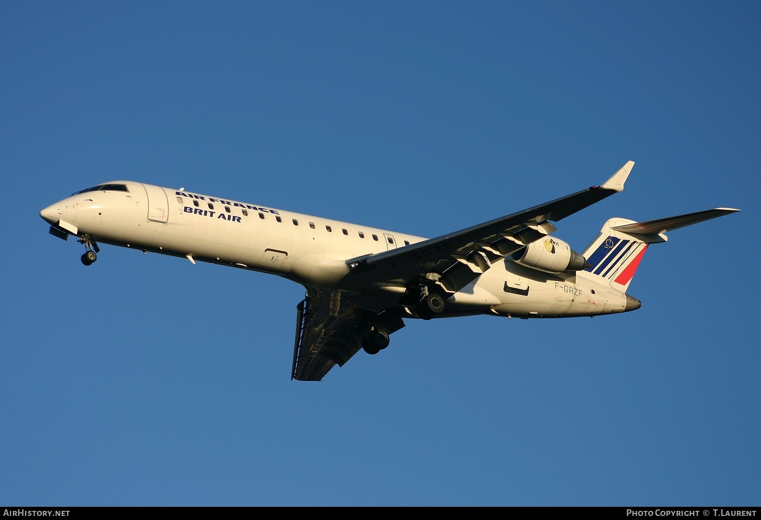 Aircraft Photo of F-GRZF | Bombardier CRJ-702 (CL-600-2C10) | Air France | AirHistory.net #233989