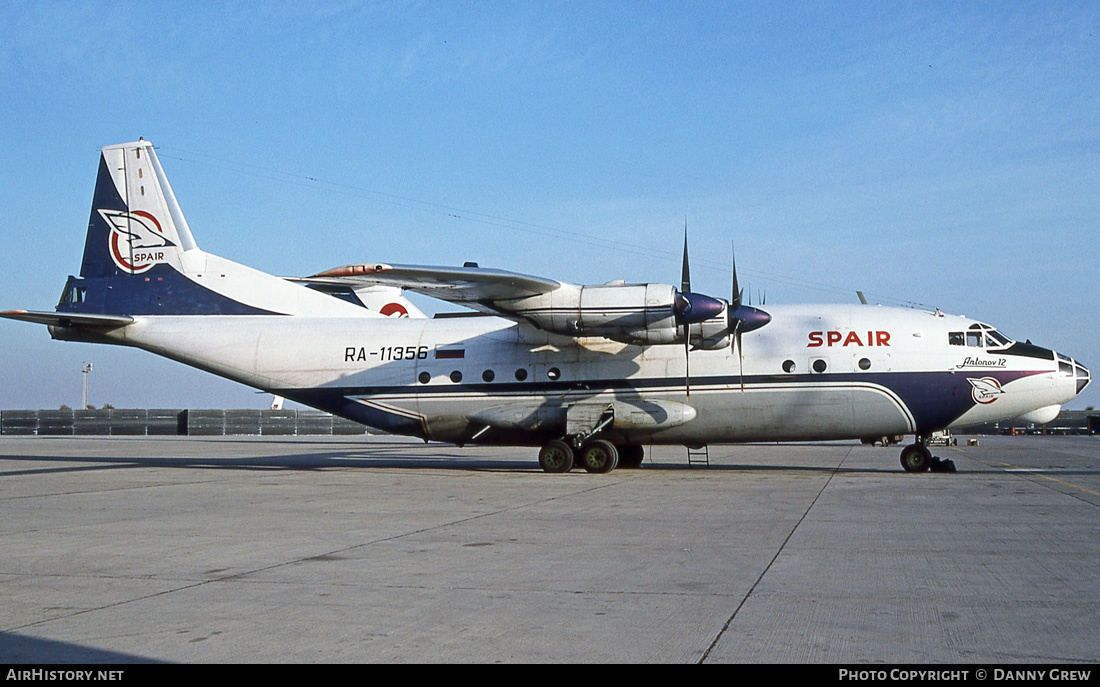 Aircraft Photo of RA-11356 | Antonov An-12BK | SPAir Air Transport | AirHistory.net #234001