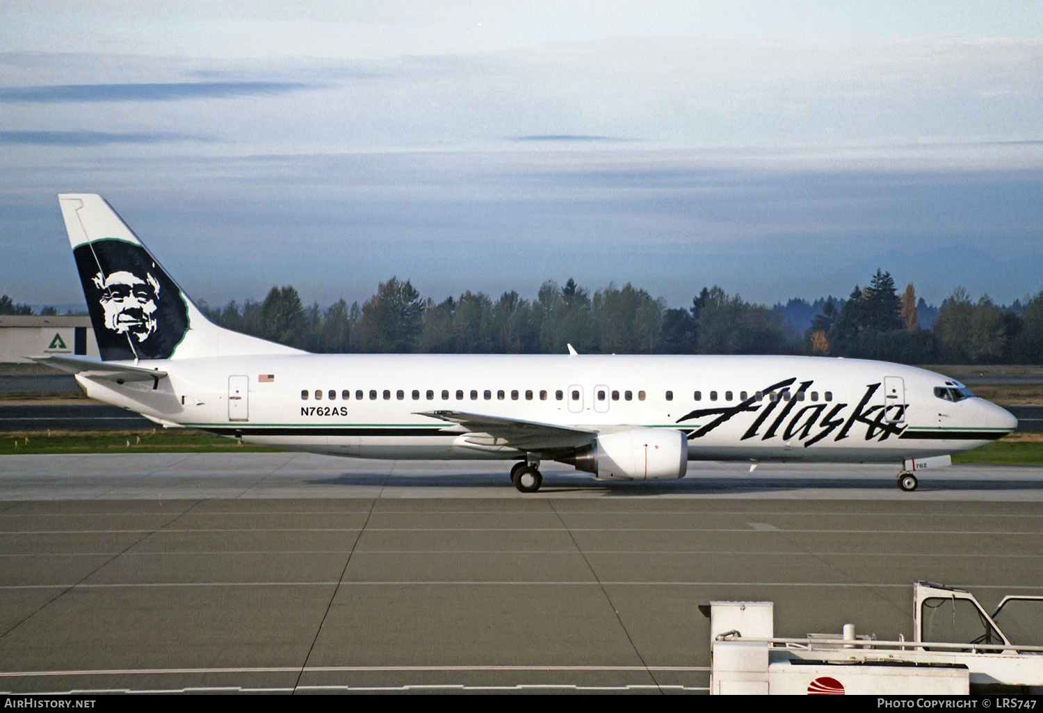 Aircraft Photo of N762AS | Boeing 737-4Q8 | Alaska Airlines | AirHistory.net #234014