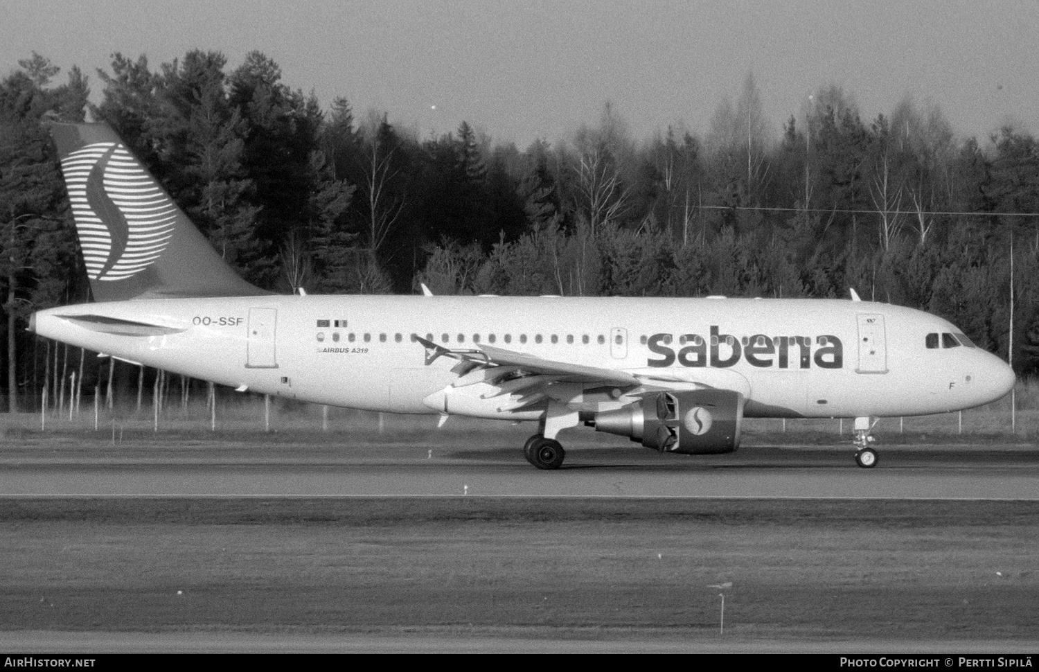 Aircraft Photo of OO-SSF | Airbus A319-112 | Sabena | AirHistory.net #234038