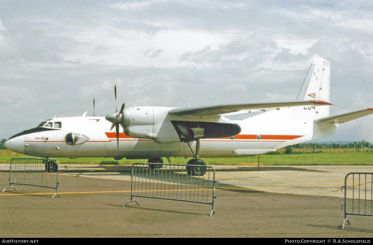 Aircraft Photo of 204 | Antonov An-26 | Hungary - Air Force | AirHistory.net #234040