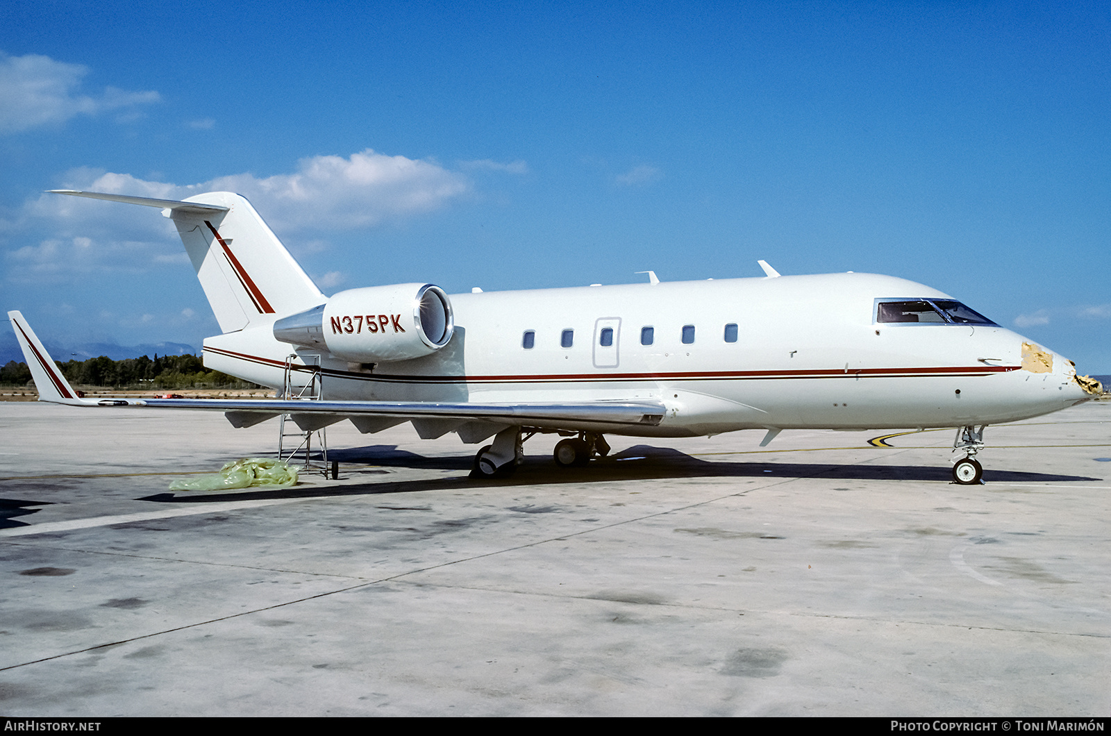 Aircraft Photo of N375PK | Canadair Challenger 600S (CL-600-1A11) | AirHistory.net #234057