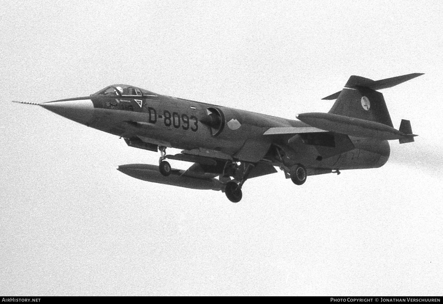 Aircraft Photo of D-8093 | Lockheed F-104G Starfighter | Netherlands - Air Force | AirHistory.net #234064