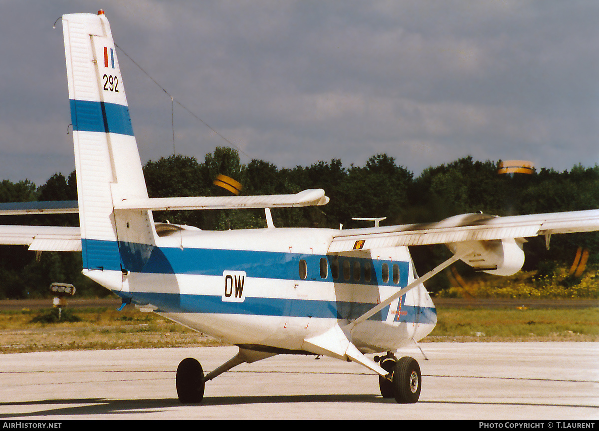 Aircraft Photo of 292 | De Havilland Canada DHC-6-300 Twin Otter | France - Air Force | AirHistory.net #234069