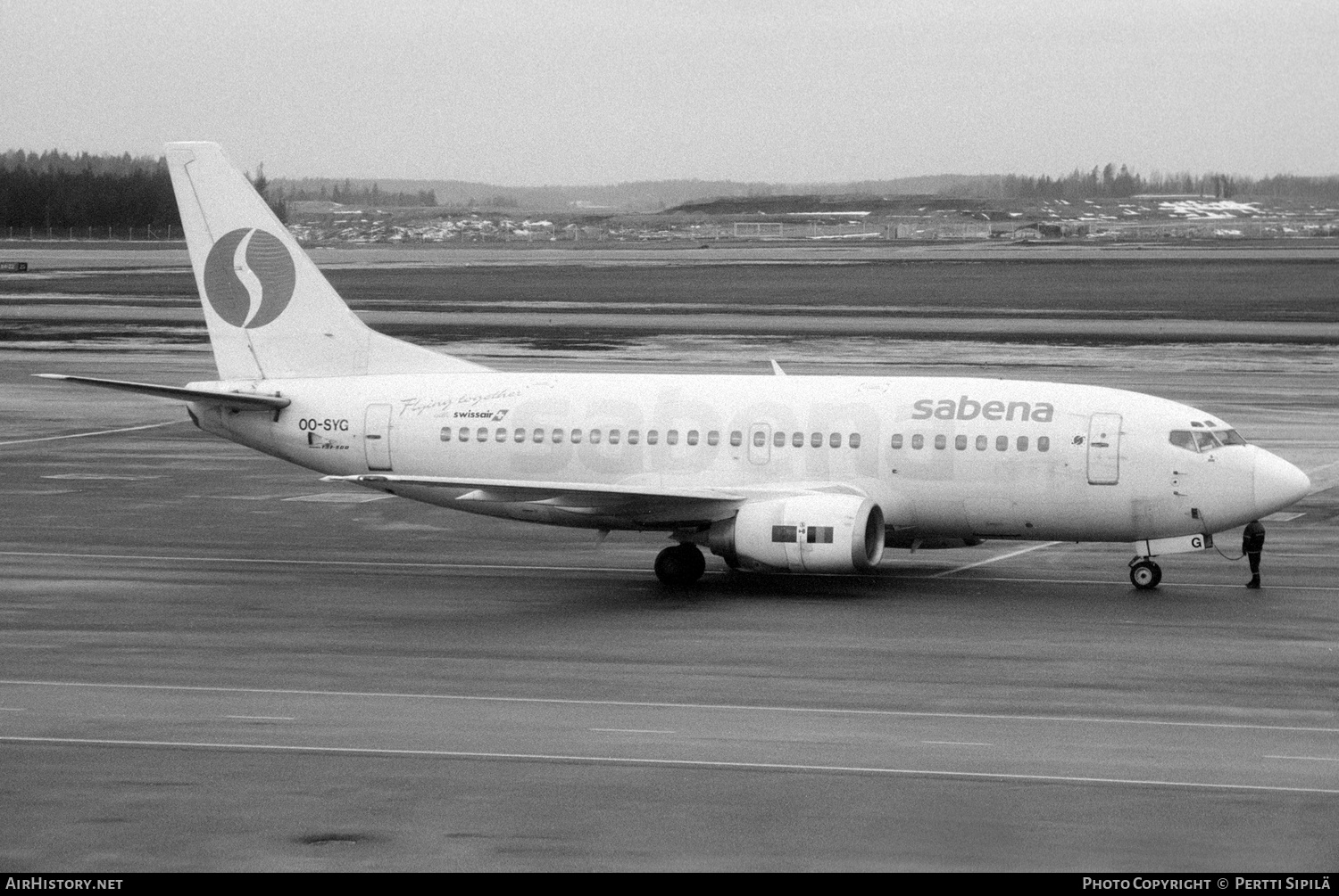 Aircraft Photo of OO-SYG | Boeing 737-529 | Sabena | AirHistory.net #234070