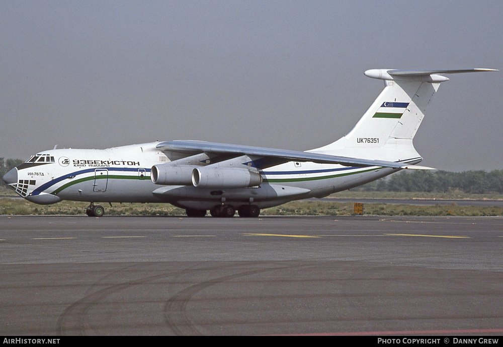 Aircraft Photo of UK-76351 | Ilyushin Il-76TD | Uzbekistan Airways | AirHistory.net #234071