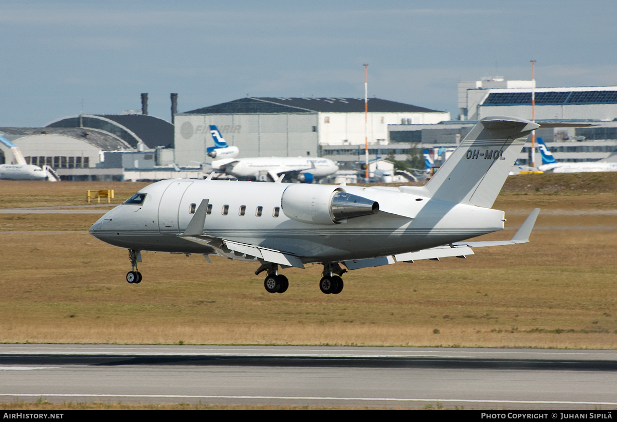 Aircraft Photo of OH-MOL | Canadair Challenger 604 (CL-600-2B16) | AirHistory.net #234072