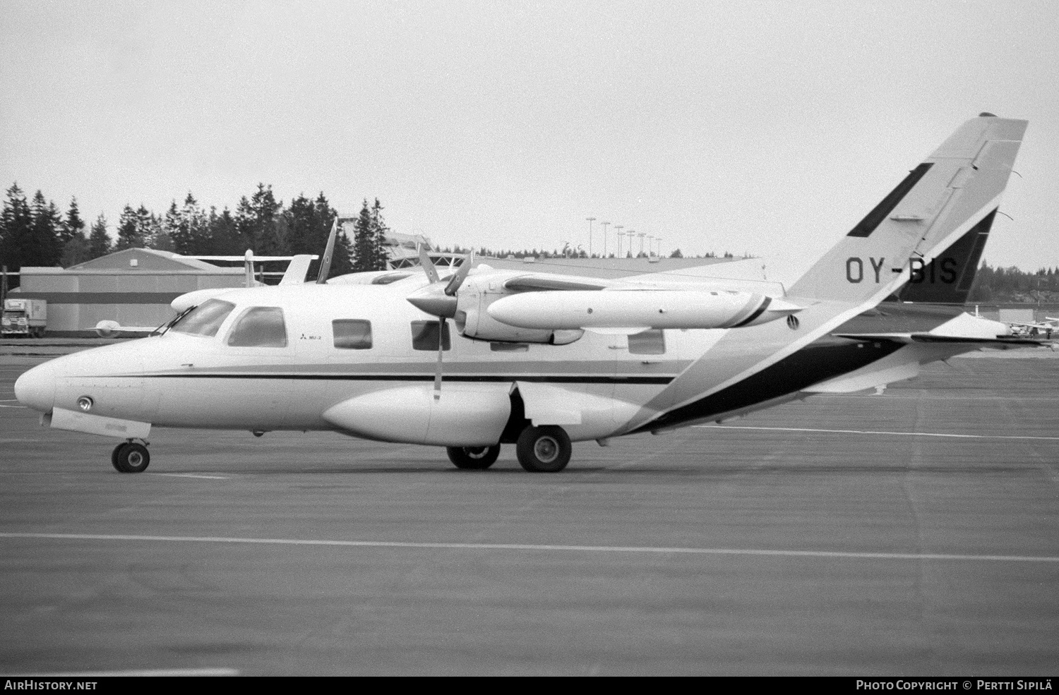 Aircraft Photo of OY-BIS | Mitsubishi MU-2J (MU-2B-35) | AirHistory.net #234073