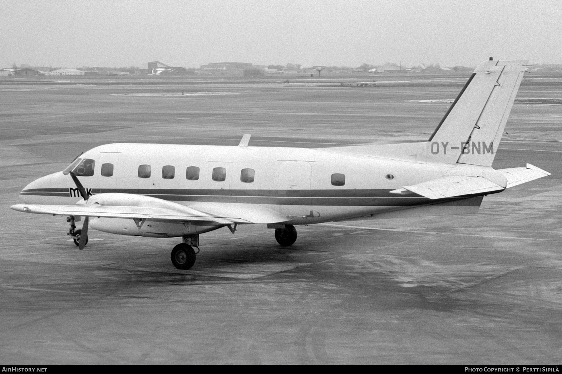 Aircraft Photo of OY-BNM | Embraer EMB-110P2 Bandeirante | Muk Air | AirHistory.net #234074