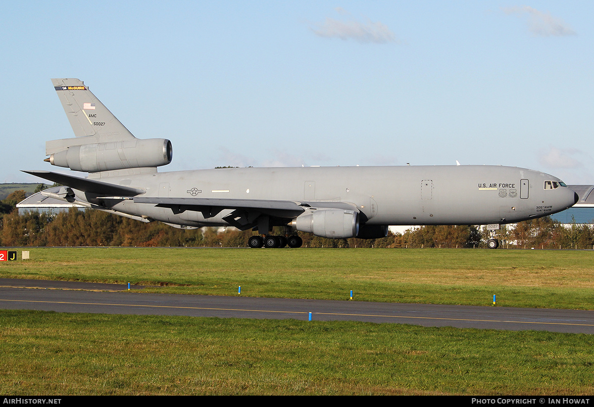 Aircraft Photo of 85-0027 / 50027 | McDonnell Douglas KC-10A Extender (DC-10-30CF) | USA - Air Force | AirHistory.net #234076