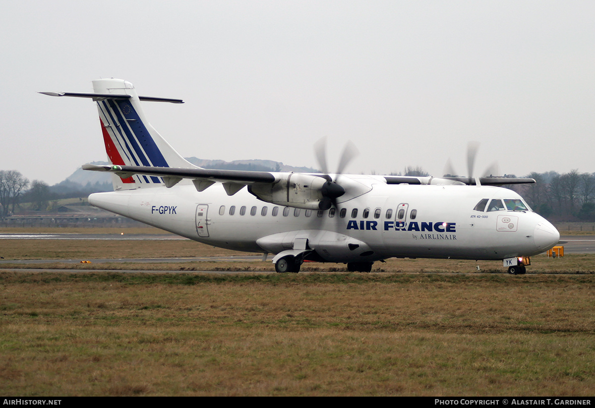 Aircraft Photo of F-GPYK | ATR ATR-42-500 | Air France | AirHistory.net #234101