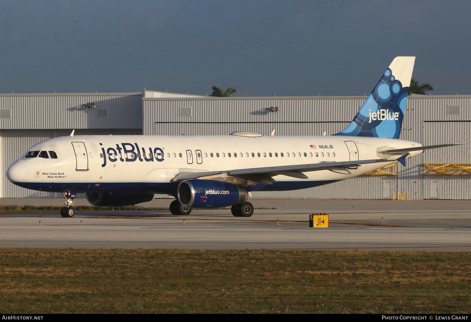 Aircraft Photo of N641JB | Airbus A320-232 | JetBlue Airways | AirHistory.net #234115