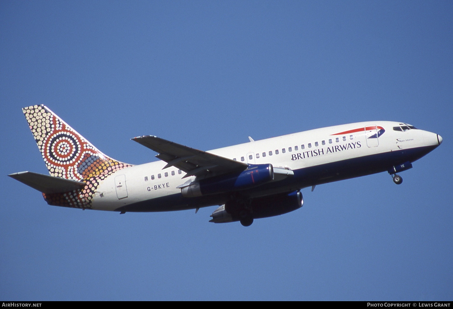 Aircraft Photo of G-BKYE | Boeing 737-236/Adv | British Airways | AirHistory.net #234119
