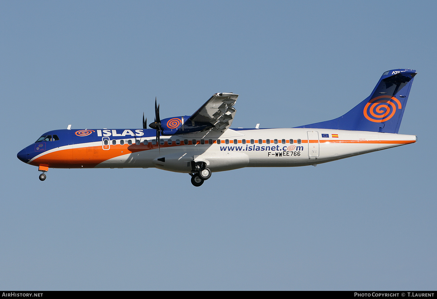 Aircraft Photo of F-WWEE | ATR ATR-72-500 (ATR-72-212A) | Islas Airways | AirHistory.net #234123
