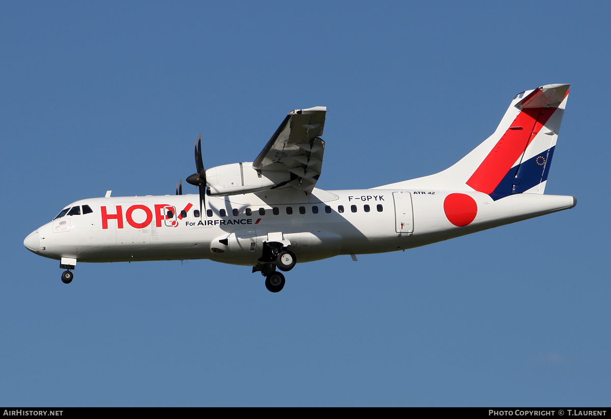 Aircraft Photo of F-GPYK | ATR ATR-42-500 | Hop! | AirHistory.net #234139