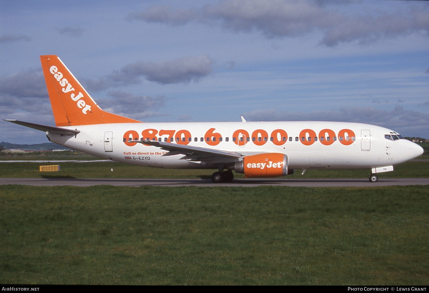 Aircraft Photo of G-EZYD | Boeing 737-3M8 | EasyJet | AirHistory.net #234143